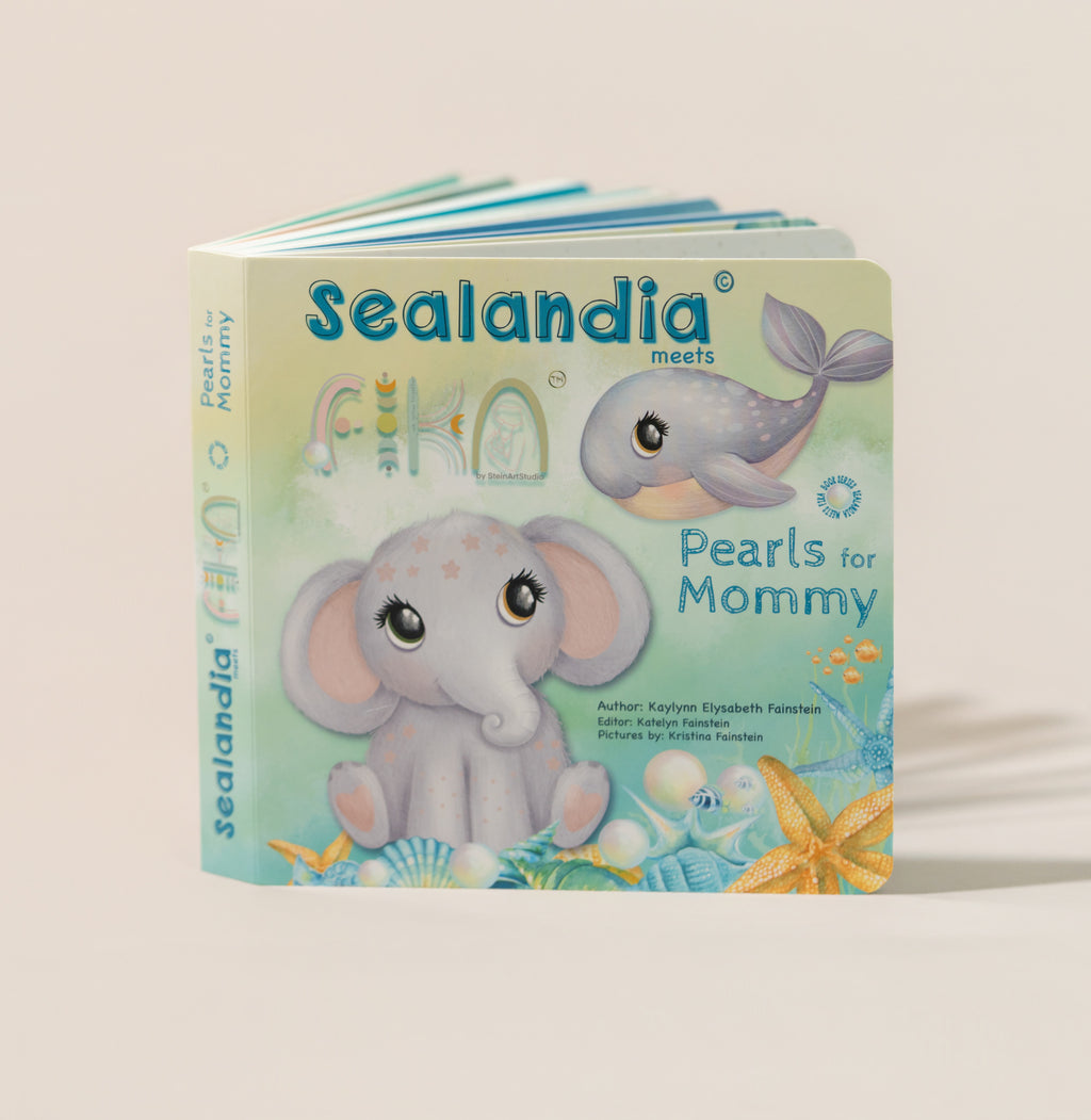 Sealandia Meets Fika- Pearls For Mommy Boardbook